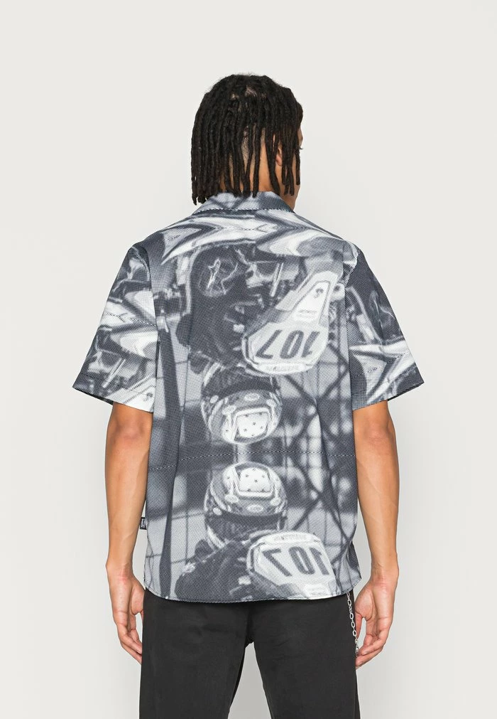 RACING REVERE SHIRT - Shirt - black/white