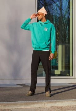 Vintage Supply CARTOON GRAPHIC HOODIE - Sweatshirt - Green