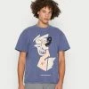 Vintage Supply ART GRAPHIC - Print T-shirt - Blue