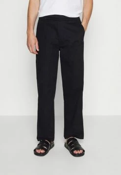 Vintage Supply CARPENTER TROUSER UNISEX - Trousers - Black