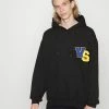 Vintage Supply CHENILLE PATCH HOODIE - Hoodie - Black