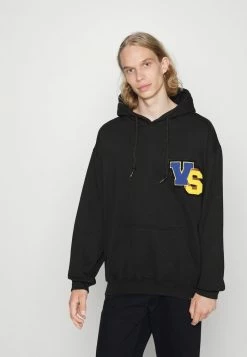 Vintage Supply CHENILLE PATCH HOODIE - Hoodie - Black