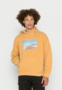Vintage Supply ON THE ROAD GRAPHIC HOODIE - Sweatshirt - Rust