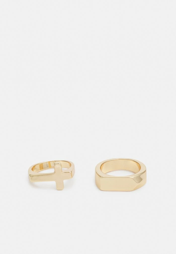 2 PACK - Ring - gold-coloured