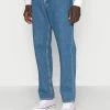 Vintage Supply Straight Leg Jeans - Blue Demin