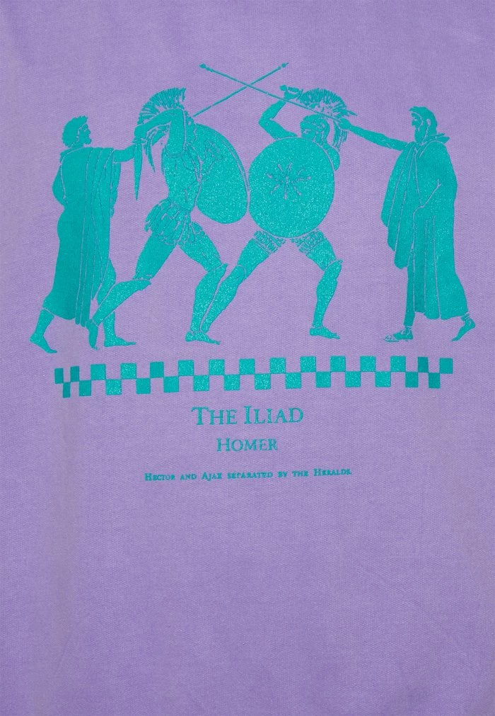 PLUS THE ILIAD HOMER - Sweatshirt - purple