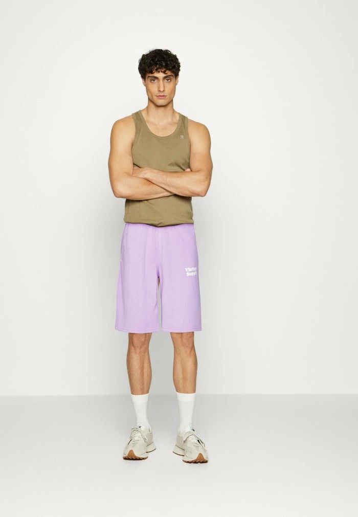 CORE LOGO UNISEX - Shorts - lilac