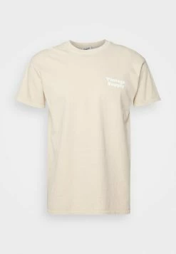 Vintage Supply OVERDYED WITH CORE CHEST LOGO PRINT UNISEX - Basic T-shirt - Honey Peach