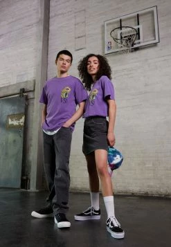 Vintage Supply ROYAL WITH EVERYTHING IS FINE GRAPHIC UNISEX - Print T-shirt - Overdyed Purple