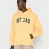 Vintage Supply PUFF PRINT HOODIE - Sweatshirt - Gold