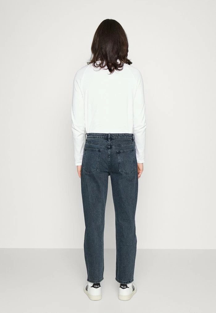 WASHED - Straight leg jeans - dark denim blue