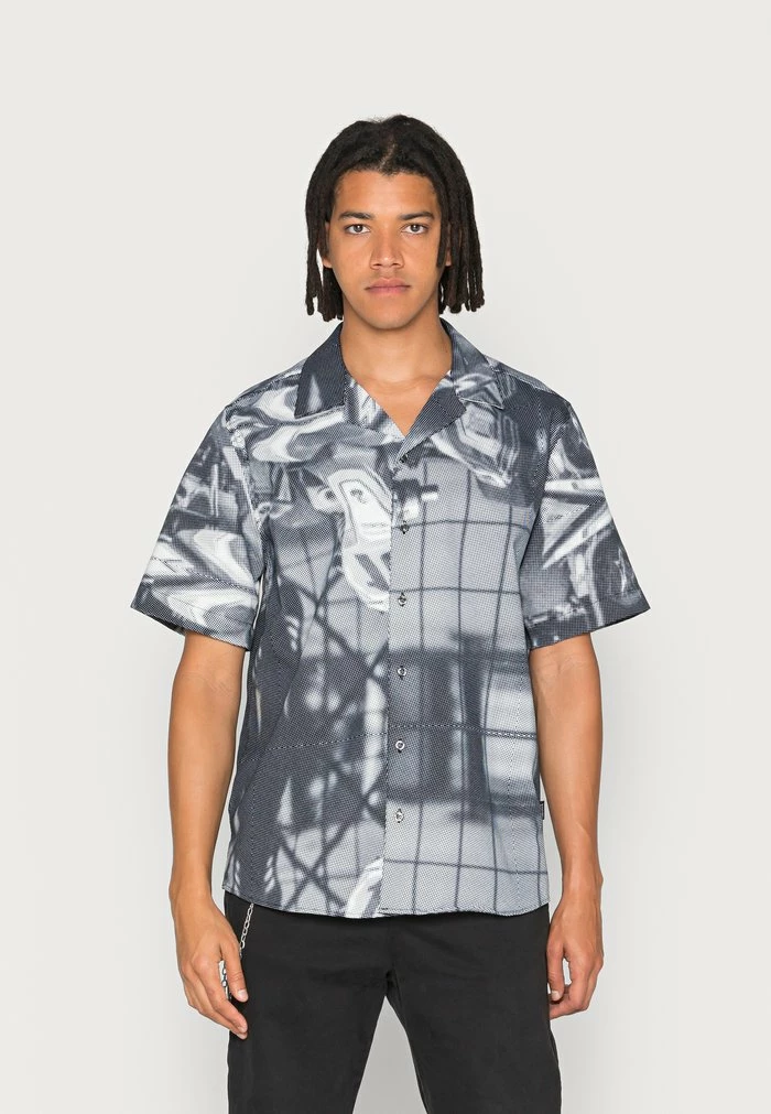 RACING REVERE SHIRT - Shirt - black/white