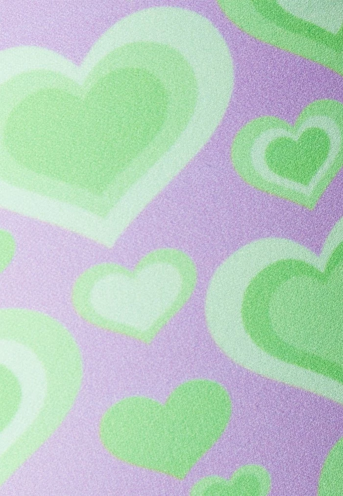 Trousers - green/lilac