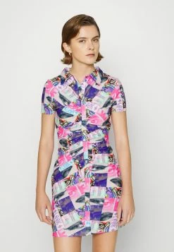 Vintage Supply COLLARED DRESS - Day Dress - Multi