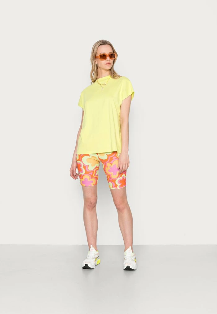 CYCLING IN WAVY - Leggings - Trousers - orange multi
