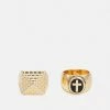 Vintage Supply 2 PACK - Ring - Gold-coloured