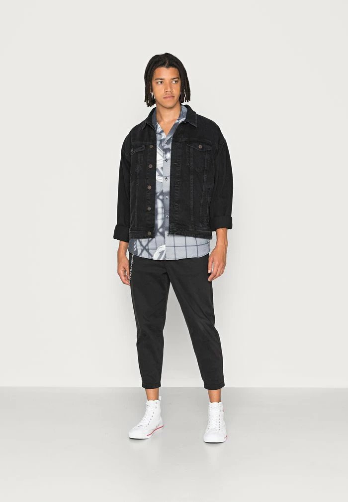 RACING REVERE SHIRT - Shirt - black/white