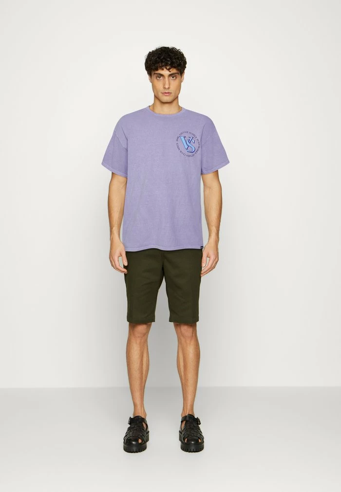 BODY WORKS FRONT & BACK TEE - Print T-shirt - purple