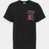 Vintage Supply CHERRYS BERRIES SLOGAN TEE - Print T-shirt - Black
