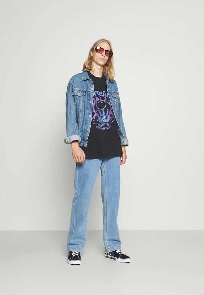 BARCELONA SUNSHINE GRAPHIC - Print T-shirt - black