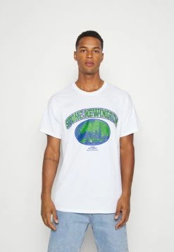 Vintage Supply STOKE NEWINGTON TEE - Print T-shirt - White