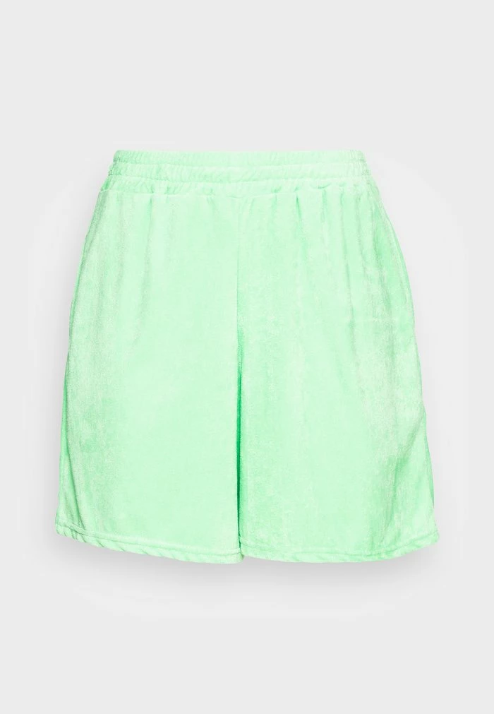 Vintage Supply VELOUR - Shorts - Green 4 Vintage Supply VELOUR - Shorts - Green - Image 4