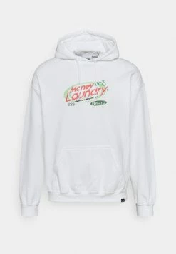 Vintage Supply MONEY LAUNDRY HOODIE - Sweatshirt - White