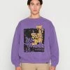 Vintage Supply MUSIC UNITES ALLPRINT - Sweatshirt - Purple