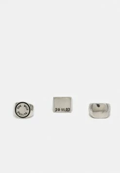 Vintage Supply UNISEX 3 PACK - Ring - Silver-coloured