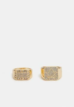 Vintage Supply 2 PACK - Ring - Gold-coloured