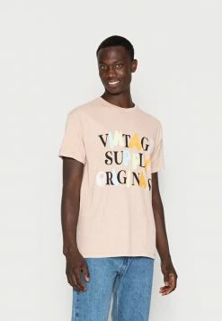 Vintage Supply ARTS ORGINALS GRAPHIC TEE UNISEX - Print T-shirt - Taupe