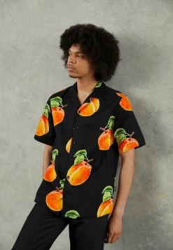 Vintage Supply PEACH REVERE SHIRT - Shirt - Black