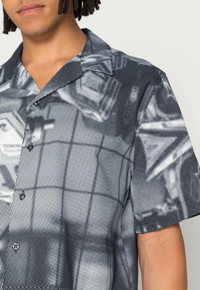 RACING REVERE SHIRT - Shirt - black/white