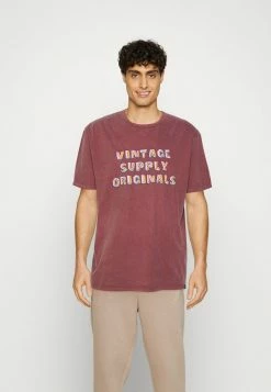 Vintage Supply ORIGINALS GRAPHIC UNISEX - Print T-shirt - Brown