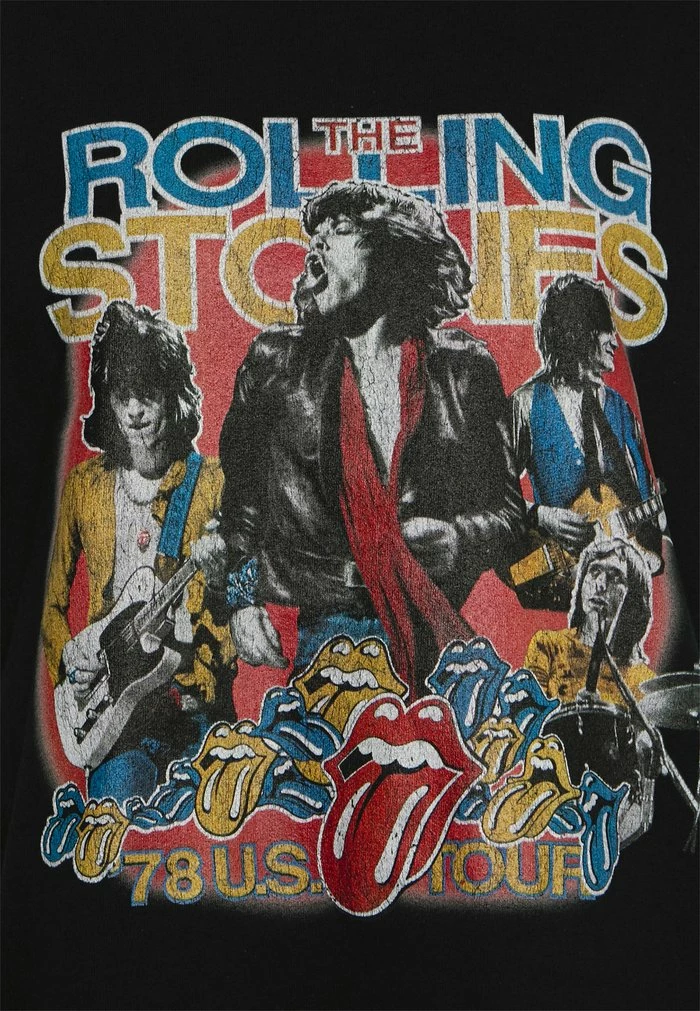 ROLLING STONES GRAPHIC - Print T-shirt - black