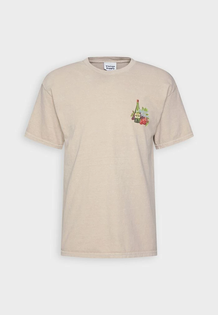 BORDEAUX GRAPHIC TEE UNISEX - Print T-shirt - off white