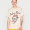 Vintage Supply THE ROLLING STONES TEE - Print T-shirt - Sand