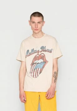 Vintage Supply THE ROLLING STONES TEE - Print T-shirt - Sand