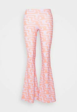 Vintage Supply Trousers - Lilac/orange