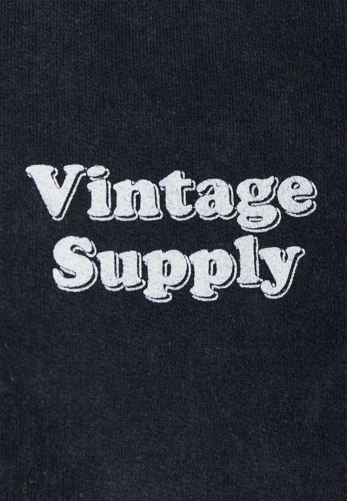 OVERDYE FLOW HOODIE - Sweatshirt - black