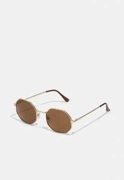 Vintage Supply SUNGLASSES UNISEX - Sunglasses - Brown