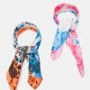 Vintage Supply BANDANA SET - Foulard - Blue/orange/red