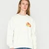 Vintage Supply SWEAT WITH TOMATO GRAPHIC UNISEX - Sweatshirt - Off White