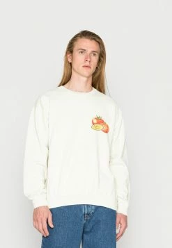 Vintage Supply SWEAT WITH TOMATO GRAPHIC UNISEX - Sweatshirt - Off White