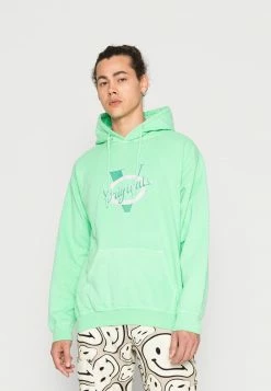 Vintage Supply HOODIE WITH ORIGINALS PRINT - Hoodie - Overdye Lime