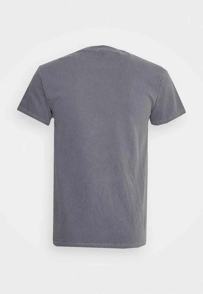 OVERDYED WITH SOUTHSIDE DALLAS GRAPHIC UNISEX - Print T-shirt - charcoal grey