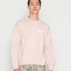 Vintage Supply WITH CORE CHEST LOGO UNISEX - Sweatshirt - Light Pink