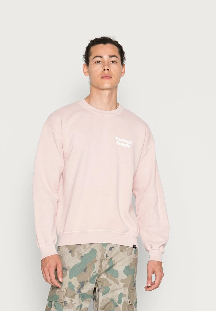 WITH CORE CHEST LOGO UNISEX - Sweatshirt - light pink