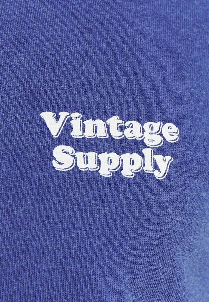 OVERDYE FLOW - Basic T-shirt - navy