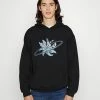Vintage Supply TRIBAL HOODIE - Hoodie - Black